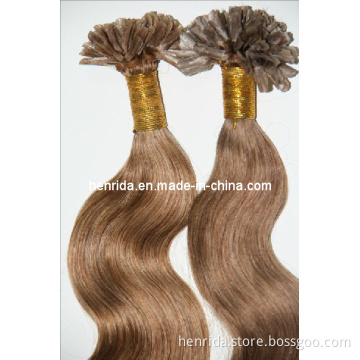 Top Quality Keratin Hair Extension/U Tip Hair Extension